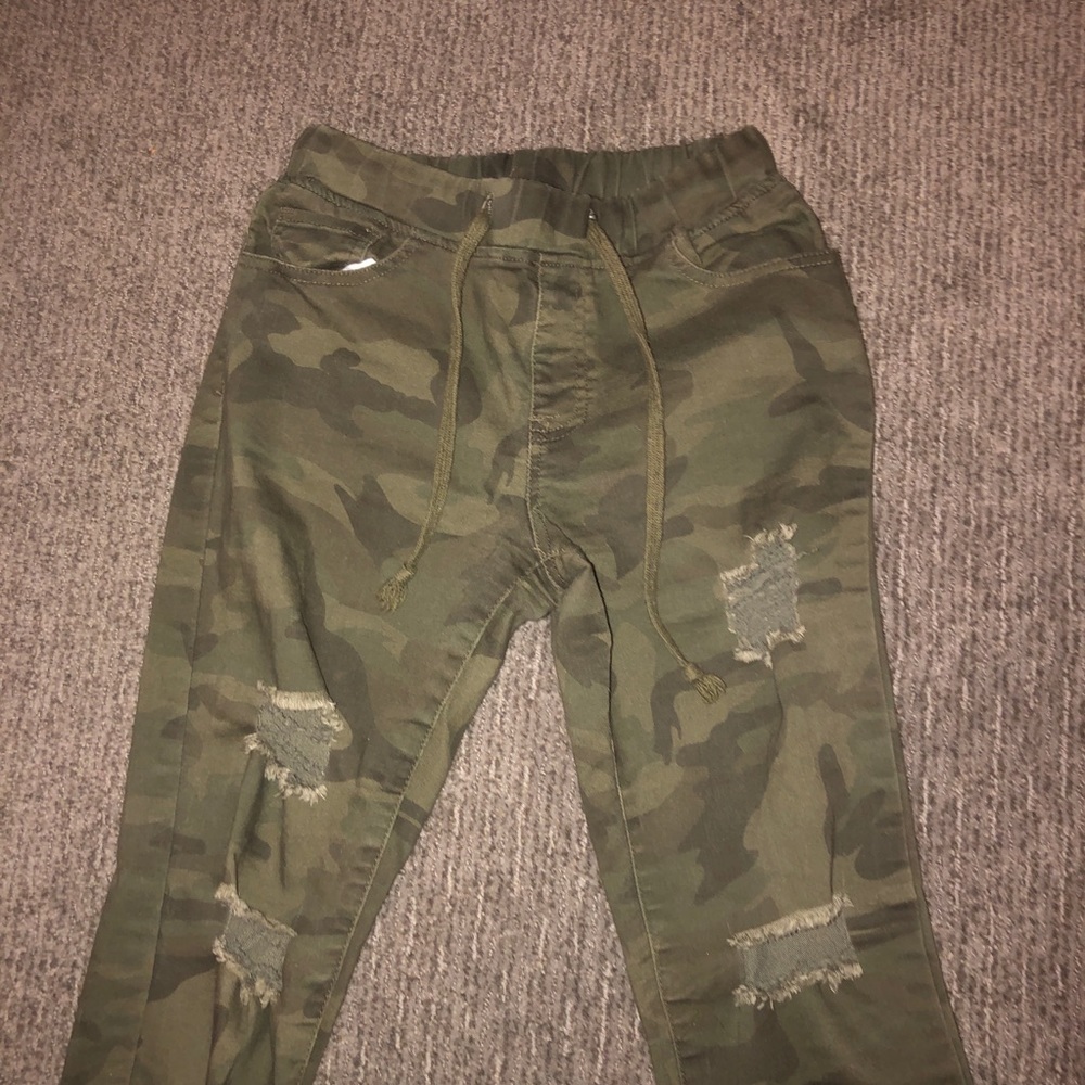 Mignon Ripped Jean Army - Picture 5 of 5